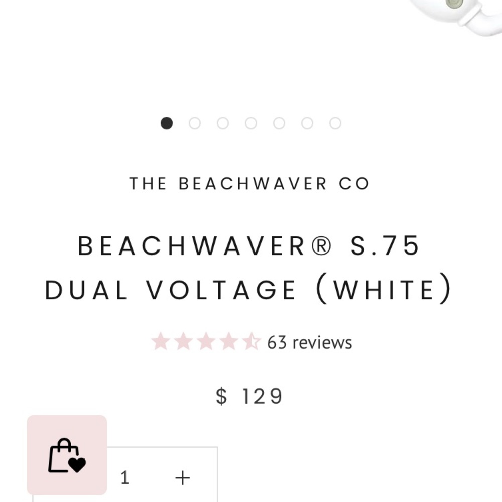 Beachwaver S.75 Ceramic Rotating Curling Iron